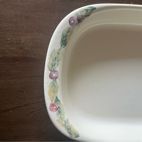 Pfaltzgraff Jamberry Large Rectangular Lasagna Baker - Picture 9 of 12